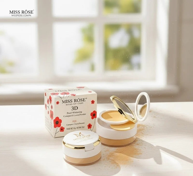 Miss Rose - 3D Loose & Compact Powder