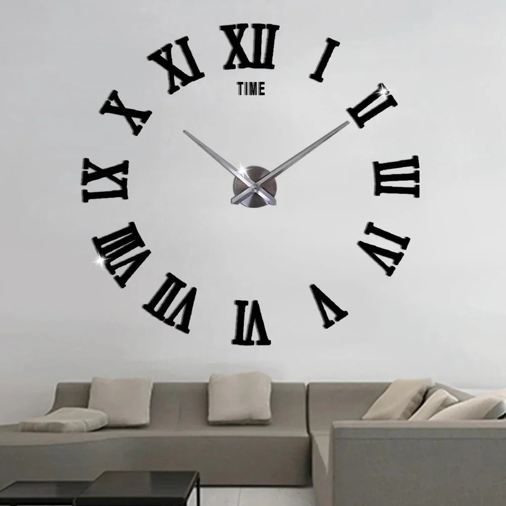 3D Wall Clock,  Wall Decoration